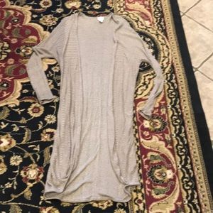 Long sweater cardigan